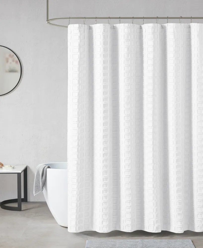 Madison Park Metro Clipped Shower Curtain, 72" x