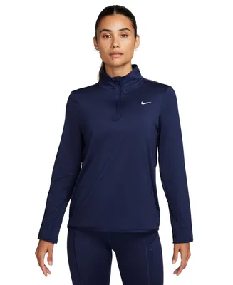 Nike Women's Dri-fit Swift Element Uv 1/2-Zip Running Top
