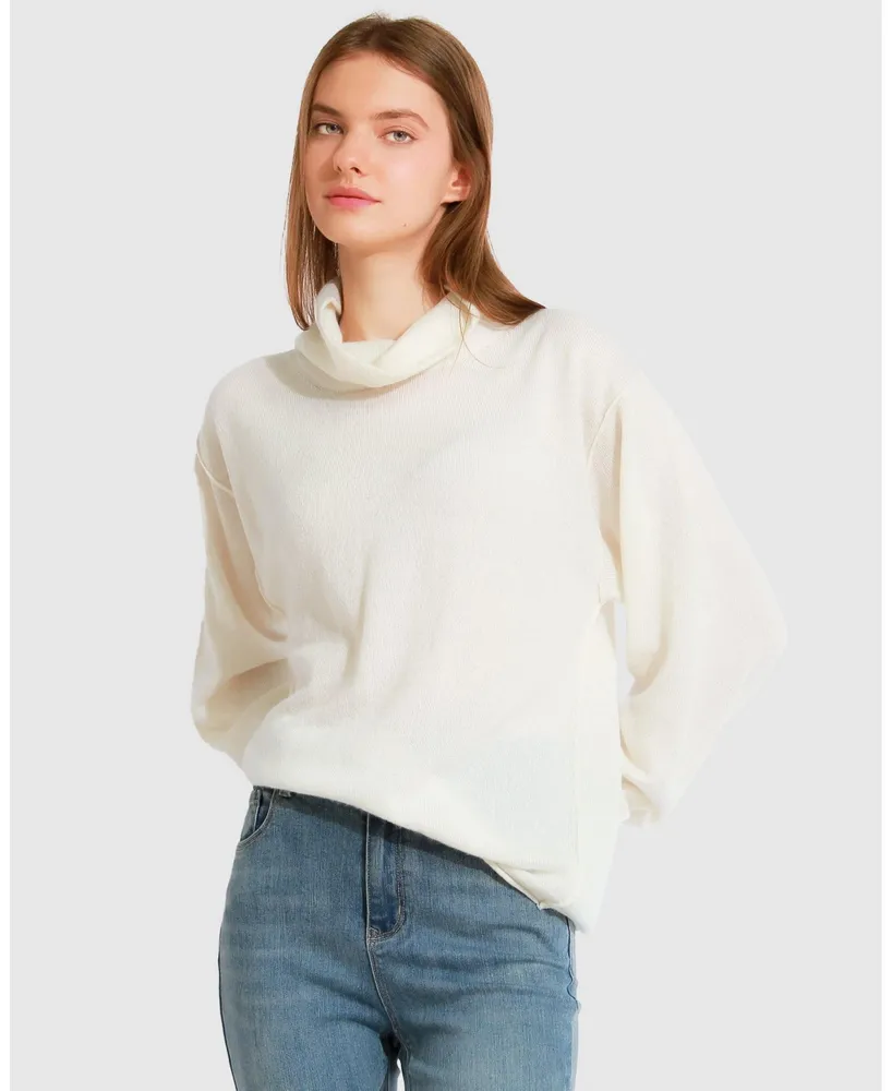 Belle & Bloom Women's Women Simple Pleasures Knit Sweater