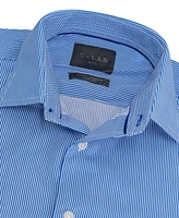 C Lab Men's Slim-Fit Stripe-Print Dress Shirt