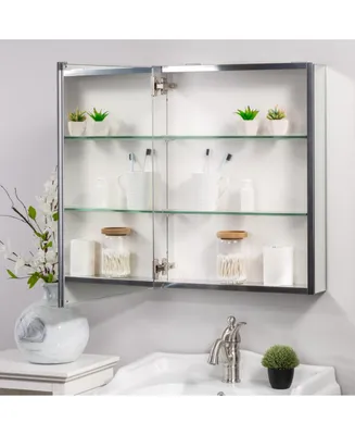 Pinnacle Chrome and Glass Bathroom Shelf, Color: Chrome - JCPenney