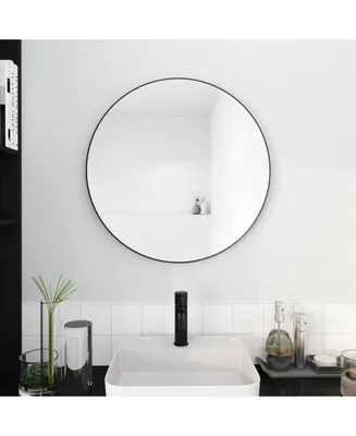 Streamdale Furniture 32 X 32 Inch Bathroom Mirror Aluminum Frame