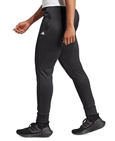 adidas Women's Game & Go Moisture-Wicking Performance Fleece Jogger Pants