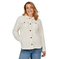 Free Country Women's High Pile Shacket