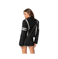 Edikted Women's Rockstar Oversized Jacket