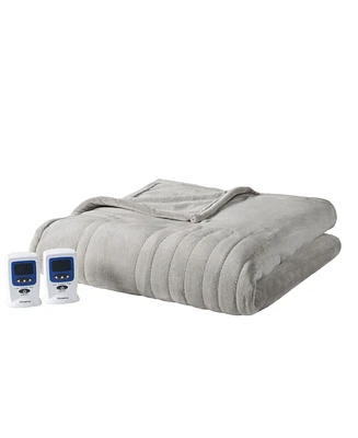 Beautyrest Microplush Heated Blanket with Wi-Fi Technology, Queen