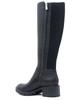 Kenneth Cole New York Women's Riva Knee High Lug Sole Boots