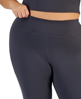 Id Ideology Plus High Rise Flared Leggings, Created for Macy's