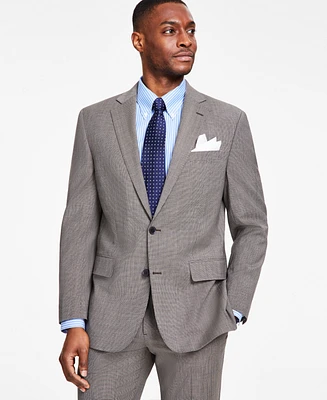 B by Brooks Brothers Men's Classic-Fit Stretch Wool Blend Suit Jacket
