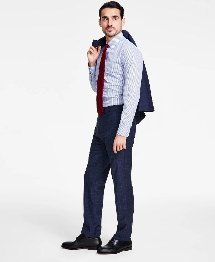 B by Brooks Brothers Men's Classic-Fit Stretch Wool Blend Suit Pant