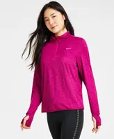 Nike Women's Dri-fit Swift Element Uv 1/2-Zip Running Top