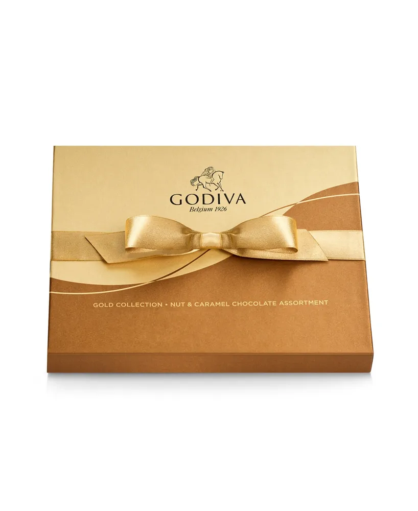 Godiva Chocolatier Assorted Nut and Caramel Chocolate Gold