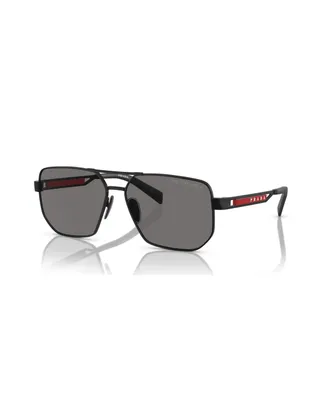 Prada Linea Rossa Men's Polarized Sunglasses, Ps 51ZS