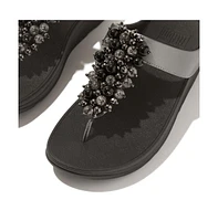 FitFlop Women's Fino Bauble-Bead Toe-Post Sandals