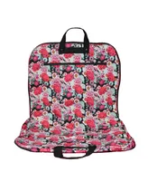 World Traveler Floral 40-inch Hanging Luggage Garment Bag