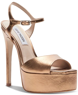 Steve Madden Women's Cologne Two-Piece Platform Dress Sandals