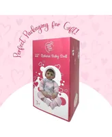 The New York Doll Collection 22 inch Realistic Looking Baby Doll