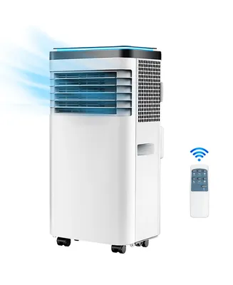 Sugift 8000 Btu 3-in-1 Portable Air Conditioner with Cool Dehumidifier Fan Sleep Mode