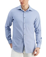 Alfani Men's Slim-Fit Dobby Dress Shirt