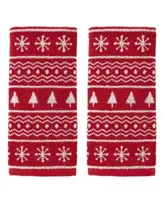 Skl Home Fair Isle Jacquard Towel Collection