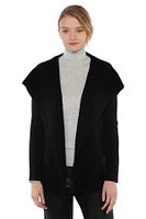 Jennie Liu Women's 100% Pure Cashmere Long Sleeve Belted Cardigan Sweater