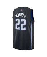 Men's and Women's Nike Franz Wagner Black Orlando Magic Swingman Jersey - Association Edition