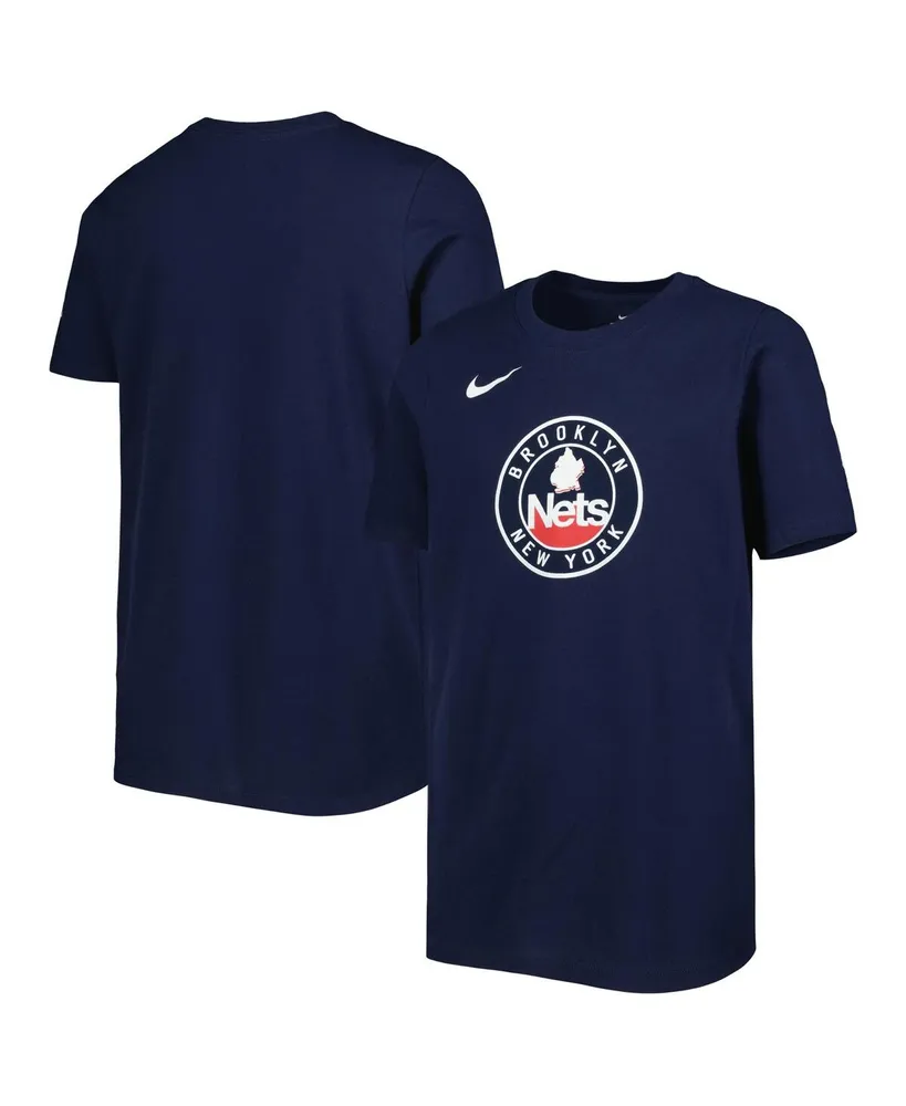 Youth Brooklyn Nets Nike Navy Local Performance Long Sleeve T-Shirt