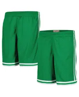 Big Boys Mitchell & Ness Green Boston Celtics Hardwood Classics Swingman Shorts