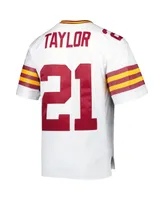 Men's Mitchell & Ness Sean Taylor White Washington Commanders Big and Tall 2007 Legacy Retired Player Jersey