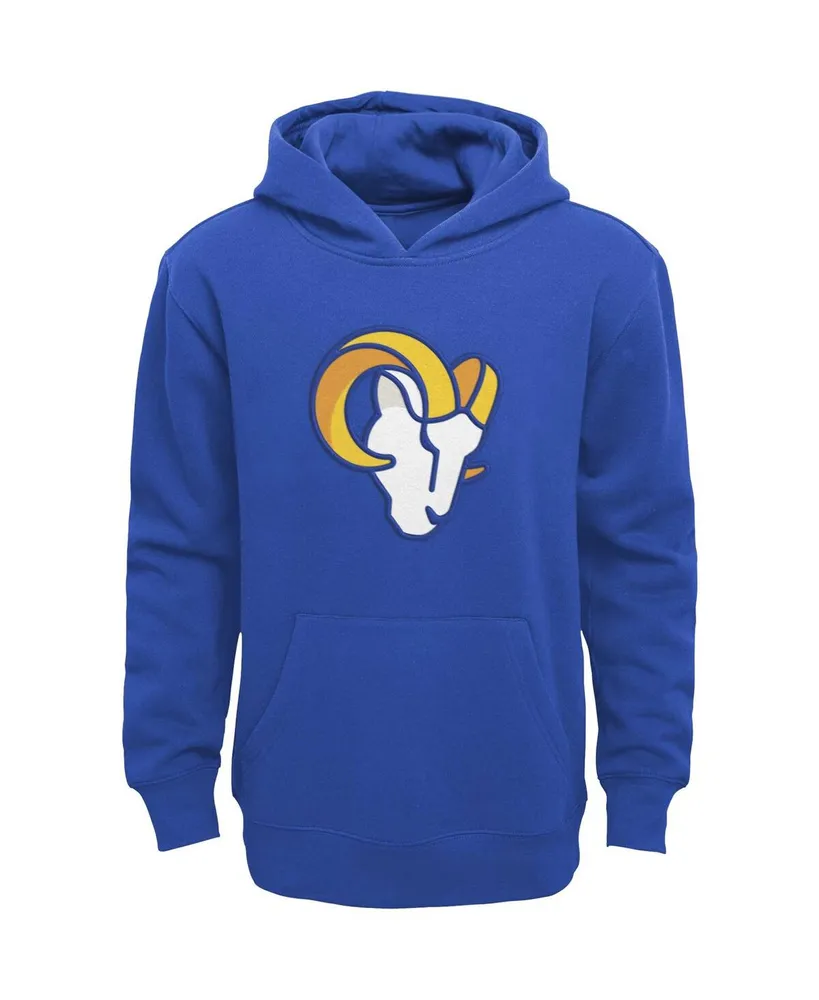 Big Boys Royal Los Angeles Rams Prime Pullover Hoodie