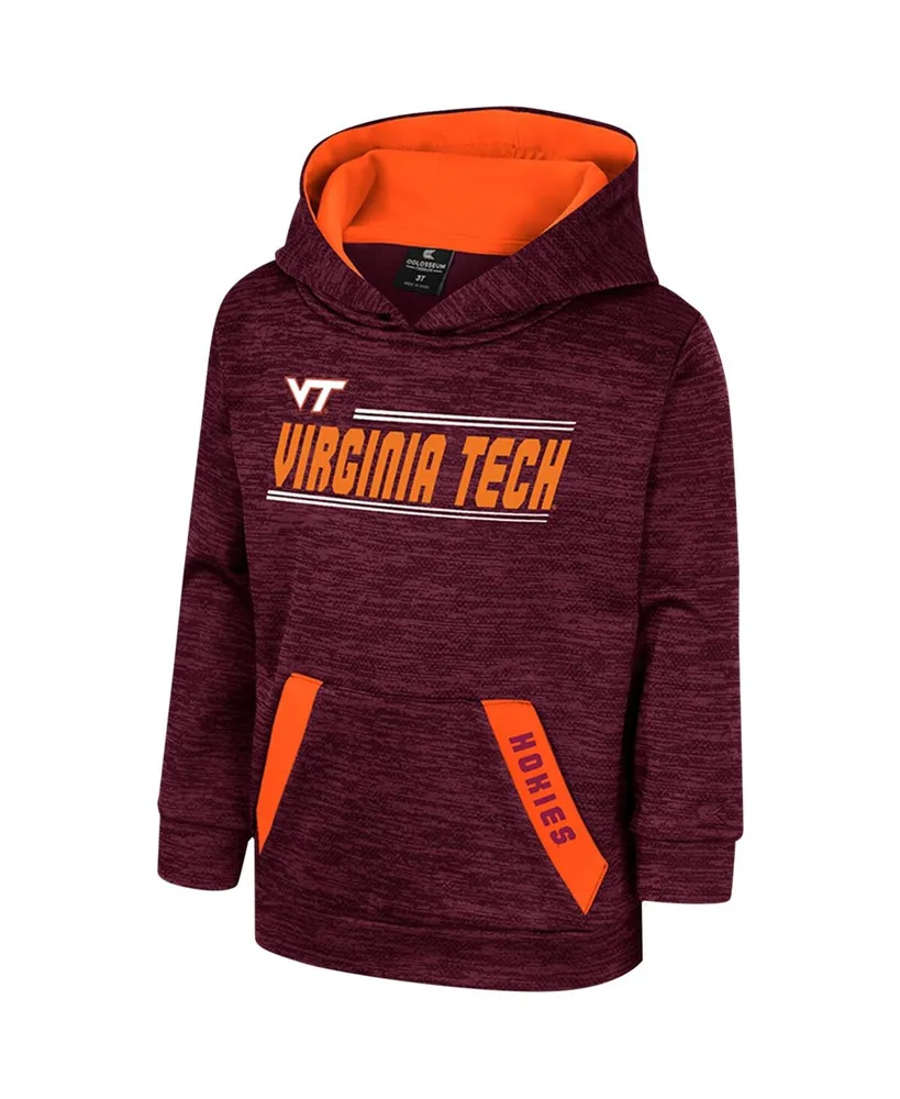 Toddler Boys and Girls Colosseum Maroon Virginia Tech Hokies Live Hardcore Pullover Hoodie