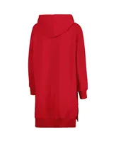 Women's Gameday Couture Crimson Indiana Hoosiers Take a Knee Raglan Hooded Sweatshirt Dress