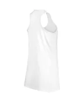 Women's Majestic Threads White Indianapolis Colts Indiana Nights Alternate Racerback Tank Top