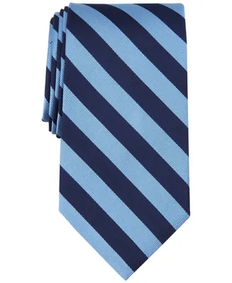 B by Brooks Brothers Men's Classic Double-Stripe Tie