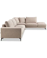 Closeout! Lydney 139" 2-Pc. Fabric Sectional, Created for Macy's