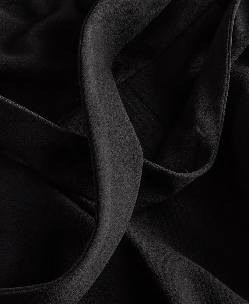 Calvin Klein Women's Tie-Waist Tulip-Sleeve Jumpsuit