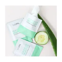 Teami Organic Makeup Remover Wipes - Aloe, Cucumber & Coconut Oil