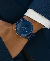 Mvmt Men's Blacktop Chronograph Blue Watch 47mm