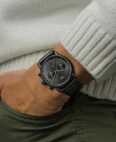 Mvmt Men's Blacktop Gray Stainless Steel Bracelet Watch 42mm