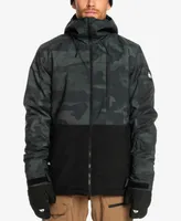 Quiksilver Men's Snow Mission Printed Block Jacket