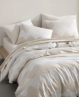 Closeout! Marimekko Lokki Cotton 3 Piece Duvet Cover Set