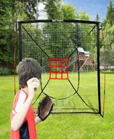 Net Playz Baseball Net, Baseball Hitting Pitching Practice Net, 7'