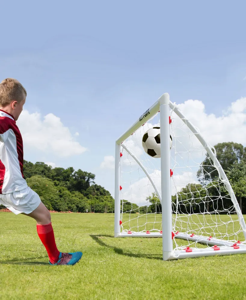Net Playz Backyard Soccer Goal, Soccer Net, High-Strength, Fast Set-Up Weather-Resistant, 4' x 3'