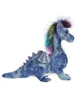 Aurora Large Zion Dragon Luxe Boutique Exquisite Plush Toy Blue 17"