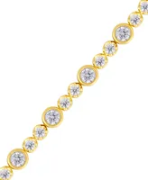 Diamond Bezel Link Bracelet (2 ct. t.w.) in 10k Gold