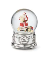 Reed & Barton Winter Traditions Santa Musical Snow Globe