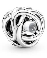 Pandora Birthstone Crystals Eternity Circle Charm 