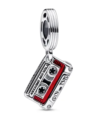Pandora Sterling Silver Marvel Guardians of the Galaxy Cassette Tape Dangle Charm