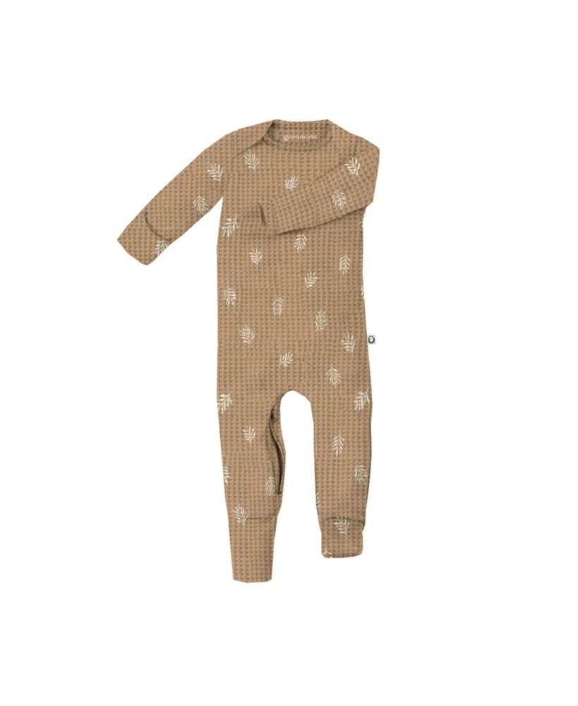 Baby Boy and Girl Romper Footie Waffle Convertible Pajama