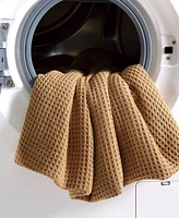 Eddie Bauer Solid Waffle Cotton Reversible Blanket